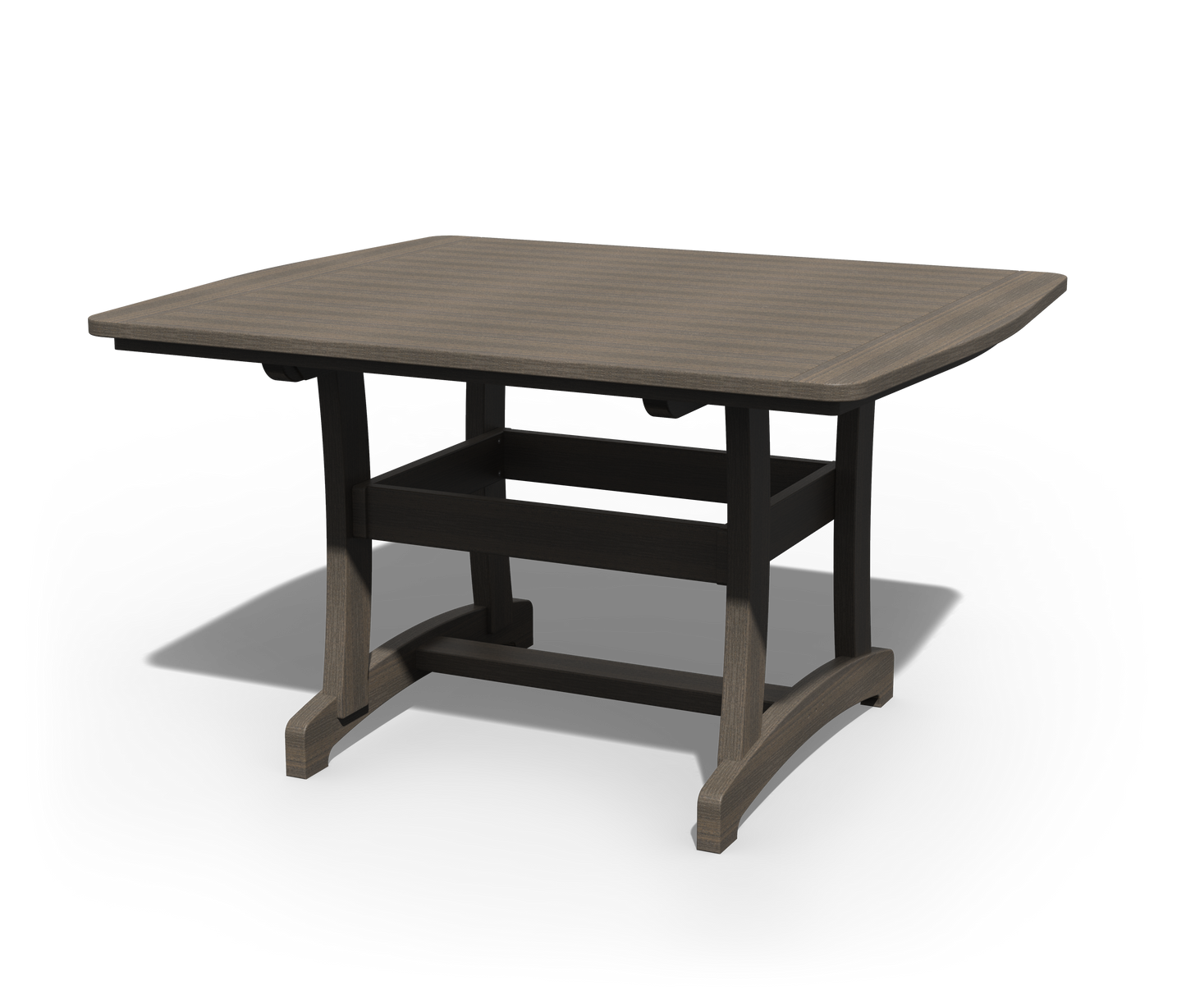 Patiova Recycled Plastic 4'x4' Legacy Dining Table - LEAD TIME TO SHIP 3 WEEKS