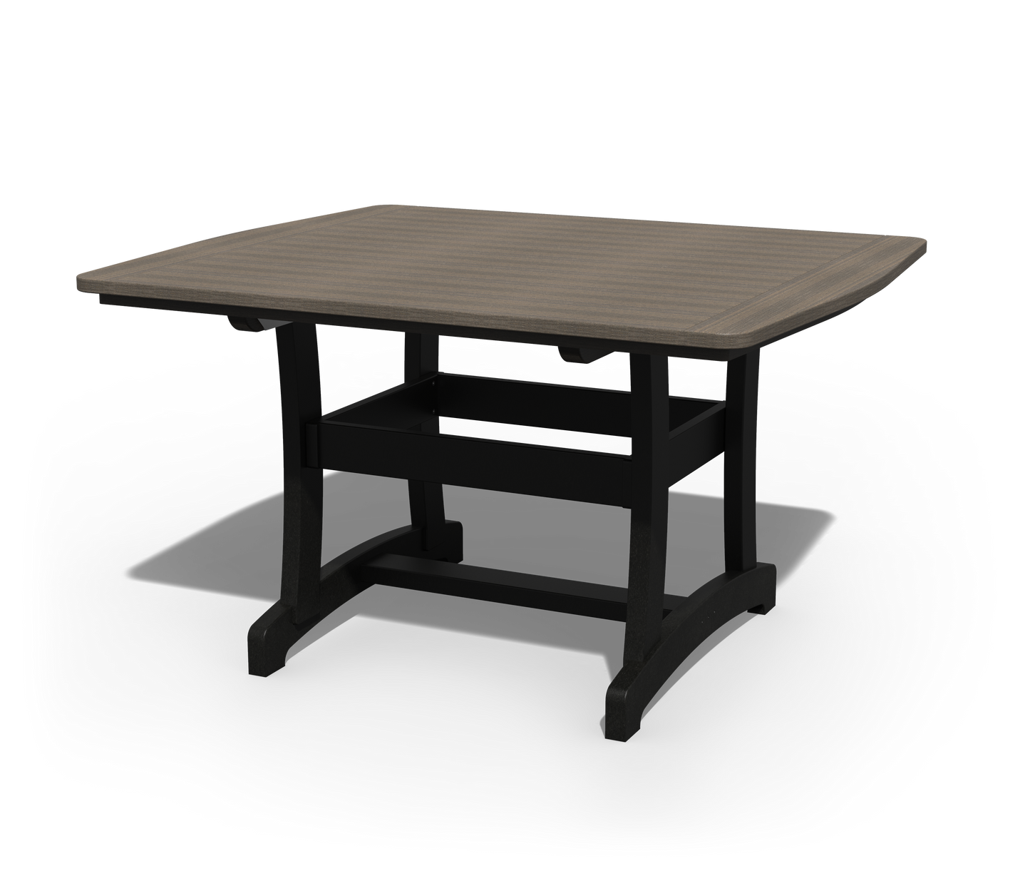 Patiova Recycled Plastic 4'x4' Legacy Dining Table - LEAD TIME TO SHIP 3 WEEKS