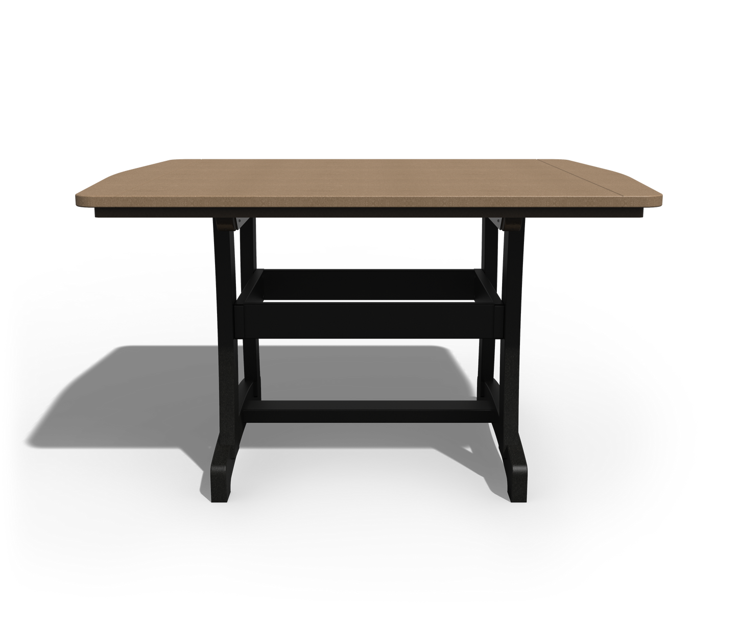 Patiova Recycled Plastic 4'x4' Legacy Dining Table - LEAD TIME TO SHIP 3 WEEKS