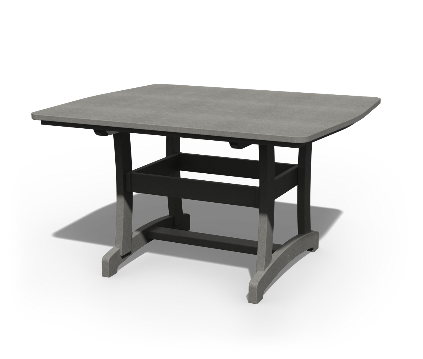 Patiova Recycled Plastic 4'x4' Legacy Dining Table - LEAD TIME TO SHIP 3 WEEKS