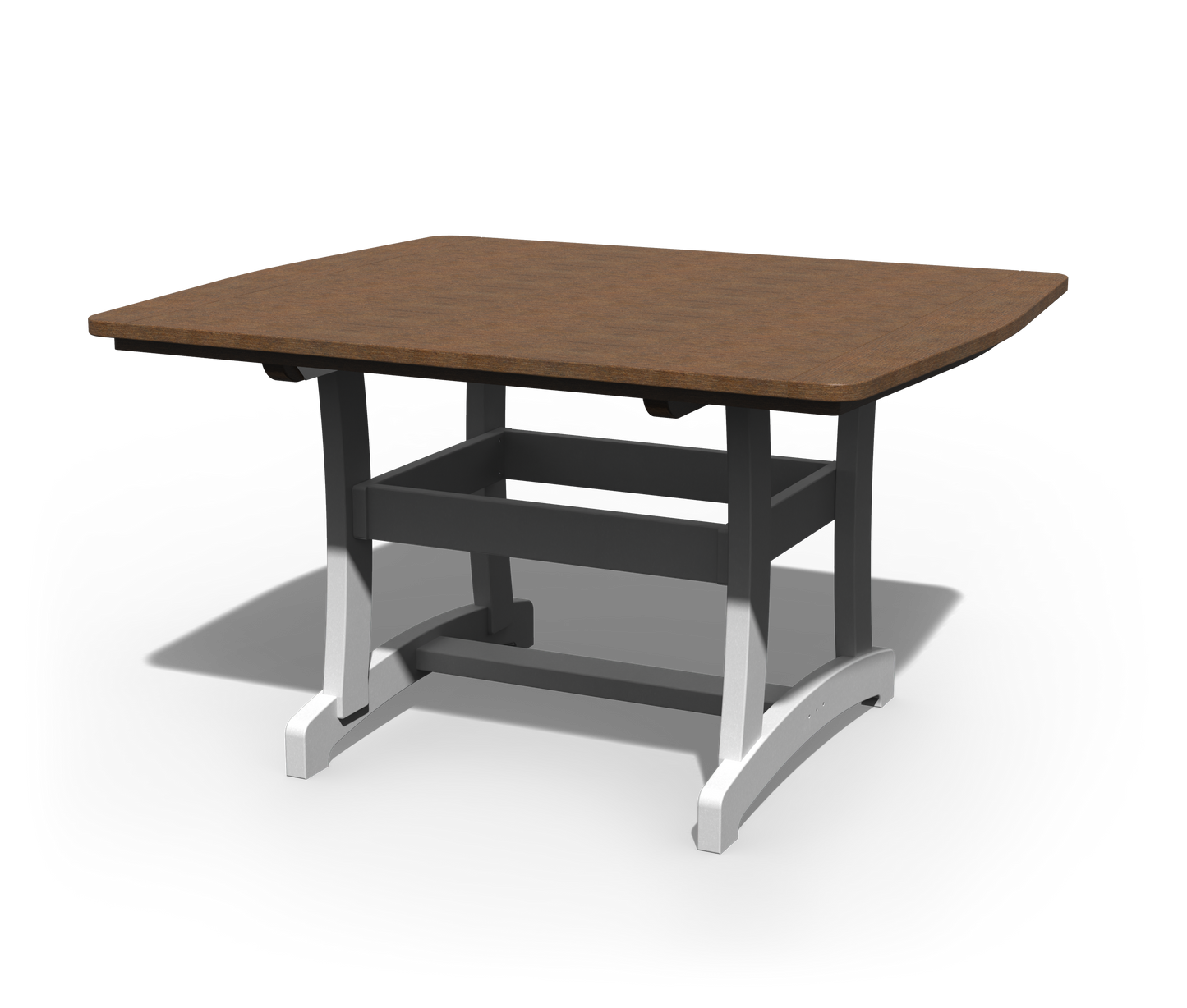 Patiova Recycled Plastic 4'x4' Legacy Dining Table - LEAD TIME TO SHIP 3 WEEKS