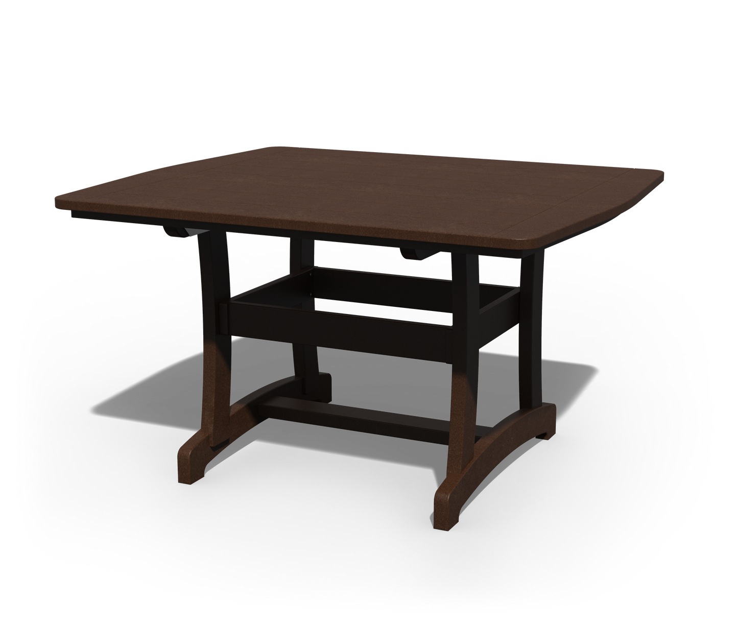 Patiova Recycled Plastic 4'x4' Legacy Dining Table - LEAD TIME TO SHIP 3 WEEKS