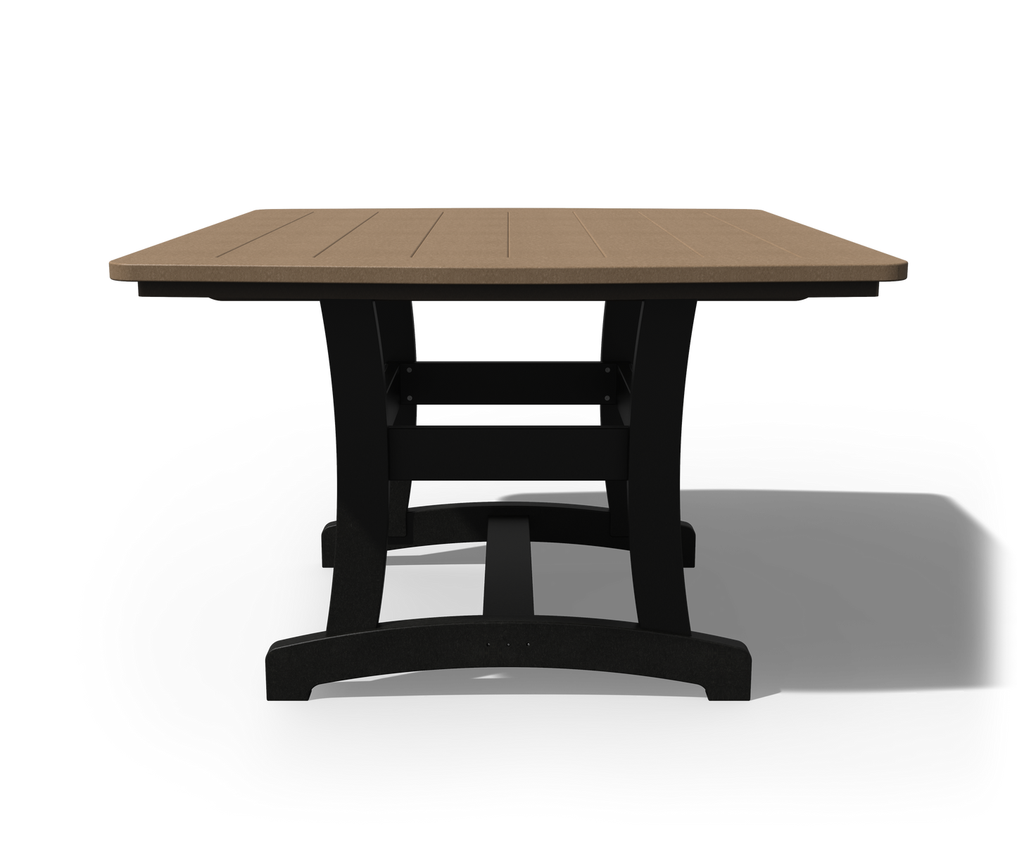 Patiova Recycled Plastic 4'x4' Legacy Dining Table - LEAD TIME TO SHIP 3 WEEKS