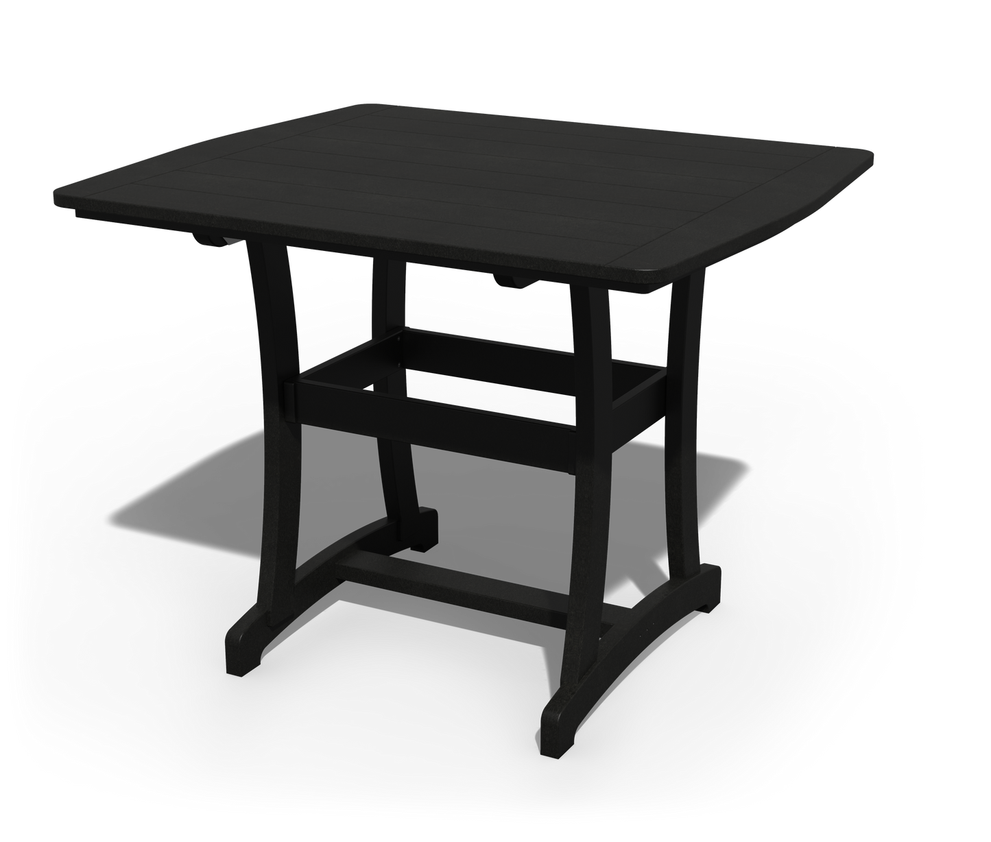 Patiova Recycled Plastic 4'x4' Legacy Bar Table - LEAD TIME TO SHIP 3 WEEKS