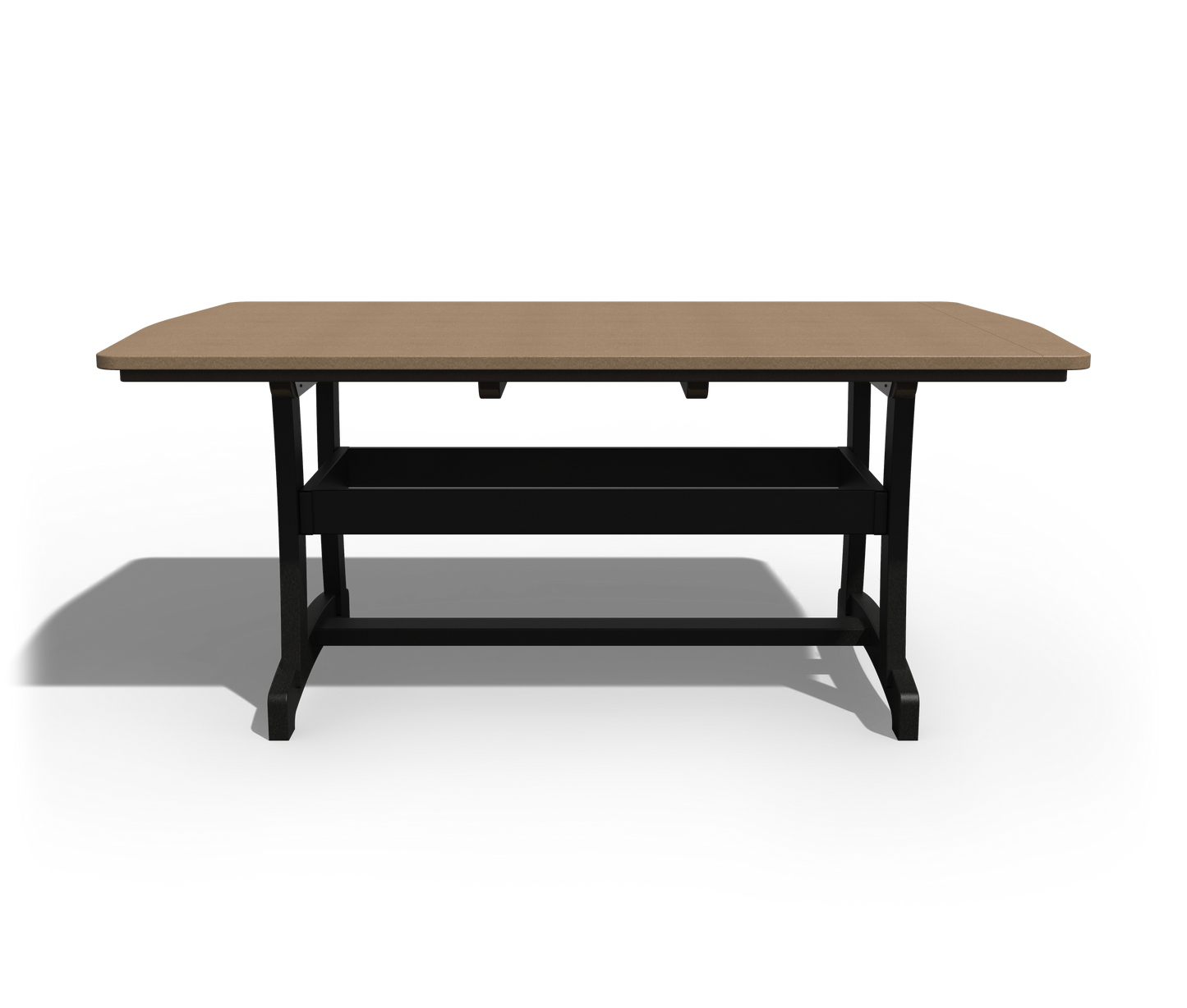 Patiova Recycled Plastic 4'x6' Legacy Dining Table - LEAD TIME TO SHIP 3 WEEKS