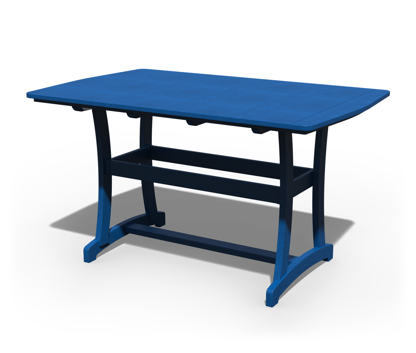 Patiova Recycled Plastic 4'x6' Legacy Bar Table - LEAD TIME TO SHIP 3 WEEKS