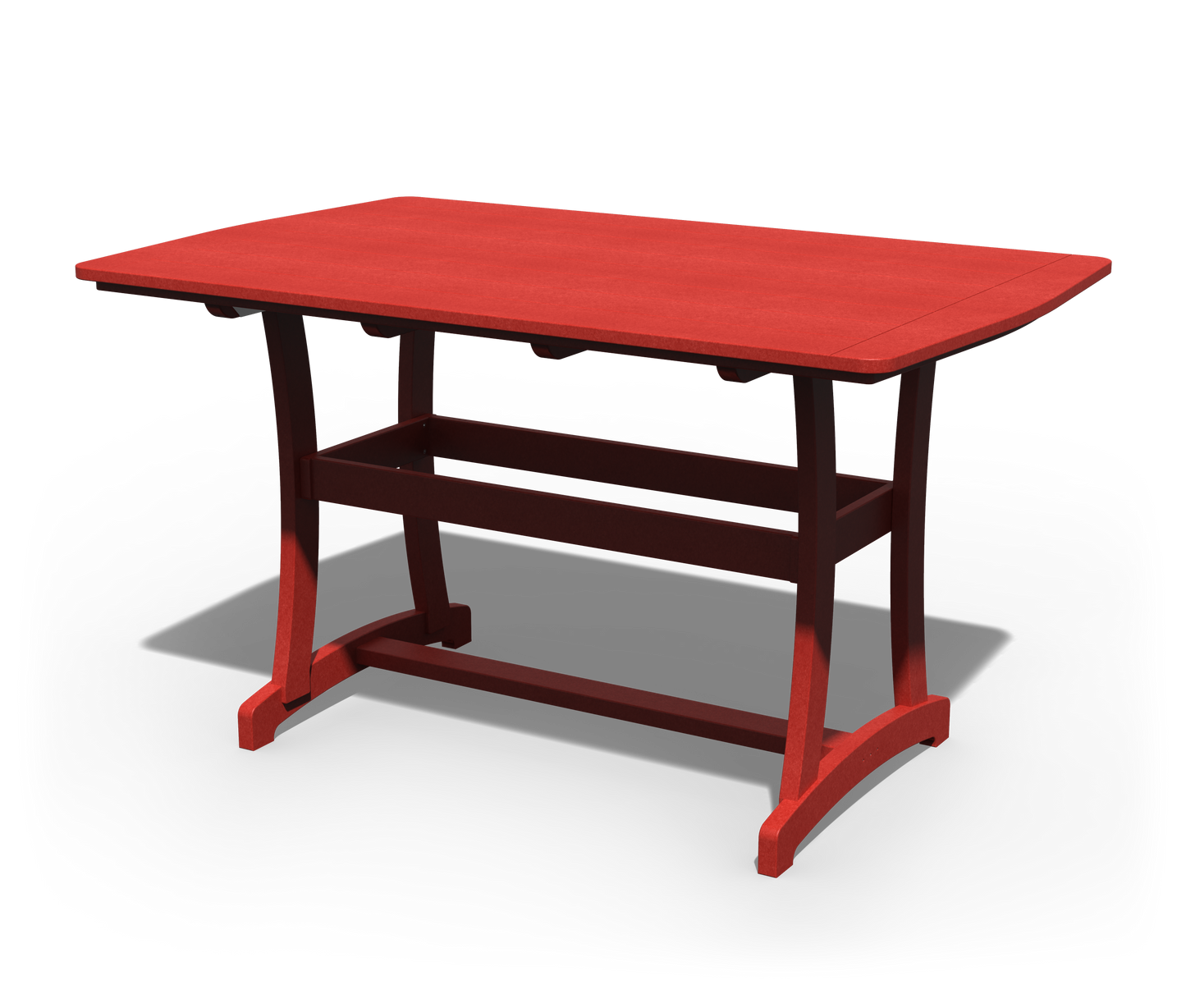 Patiova Recycled Plastic 4'x6' Legacy Bar Table - LEAD TIME TO SHIP 3 WEEKS