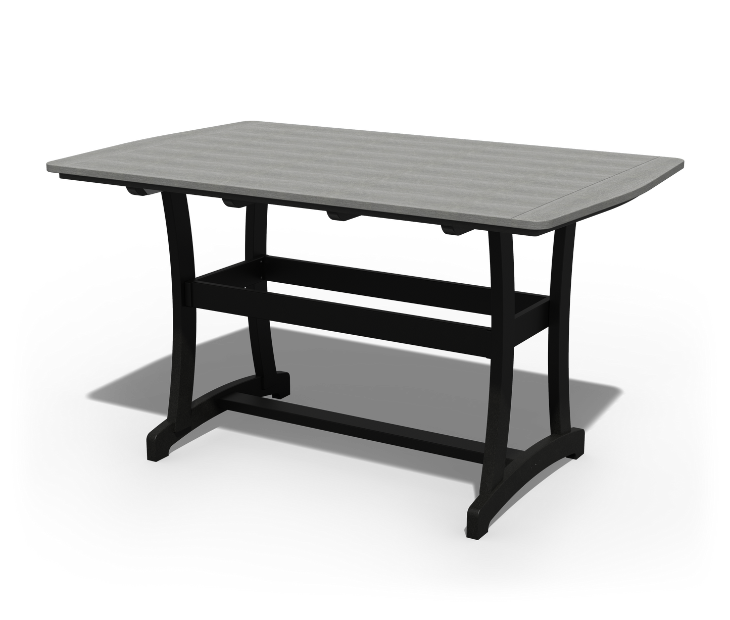 Patiova Recycled Plastic 4'x6' Legacy Bar Table - LEAD TIME TO SHIP 3 WEEKS