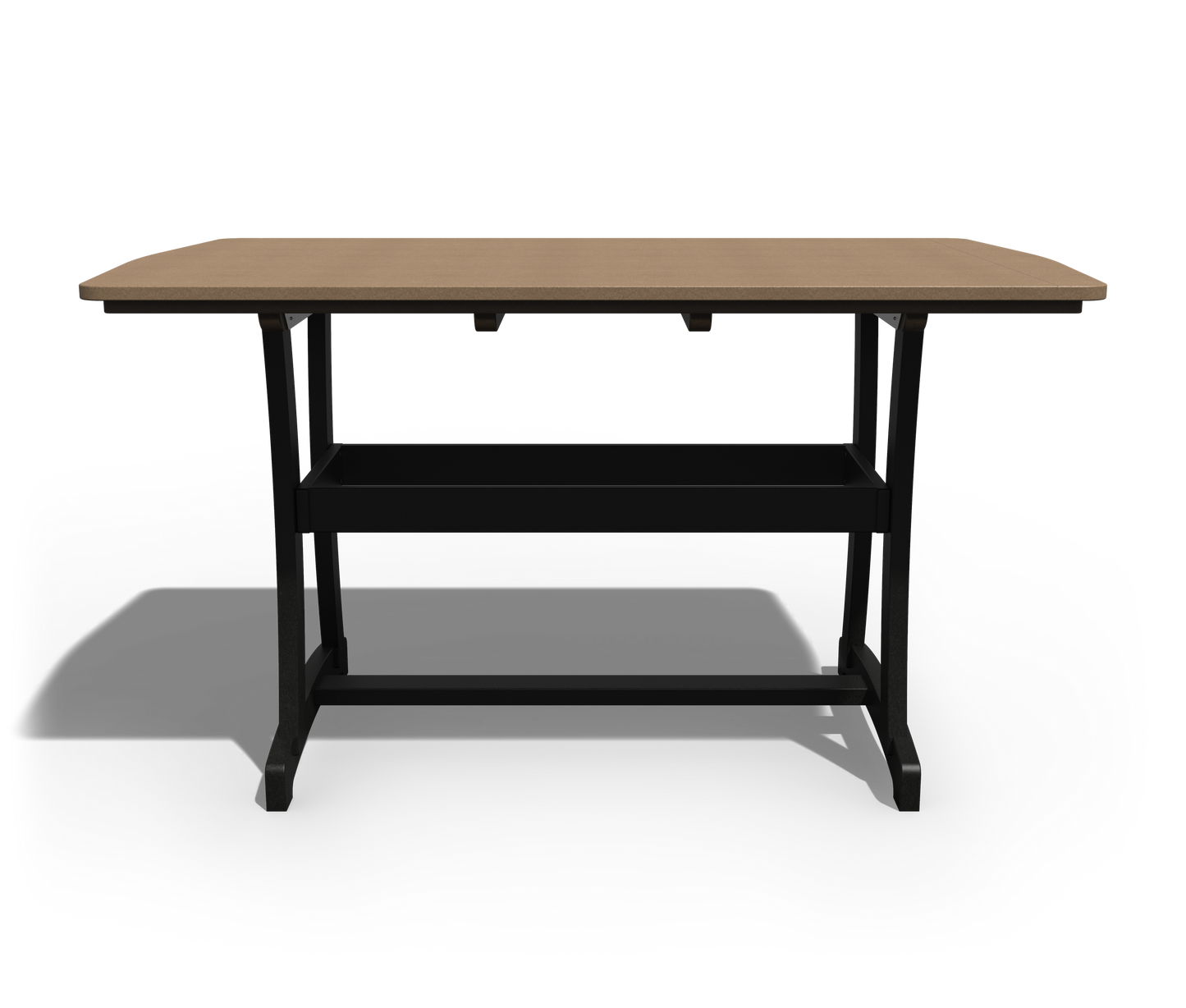 Patiova Recycled Plastic 4'x6' Legacy Bar Table - LEAD TIME TO SHIP 3 WEEKS