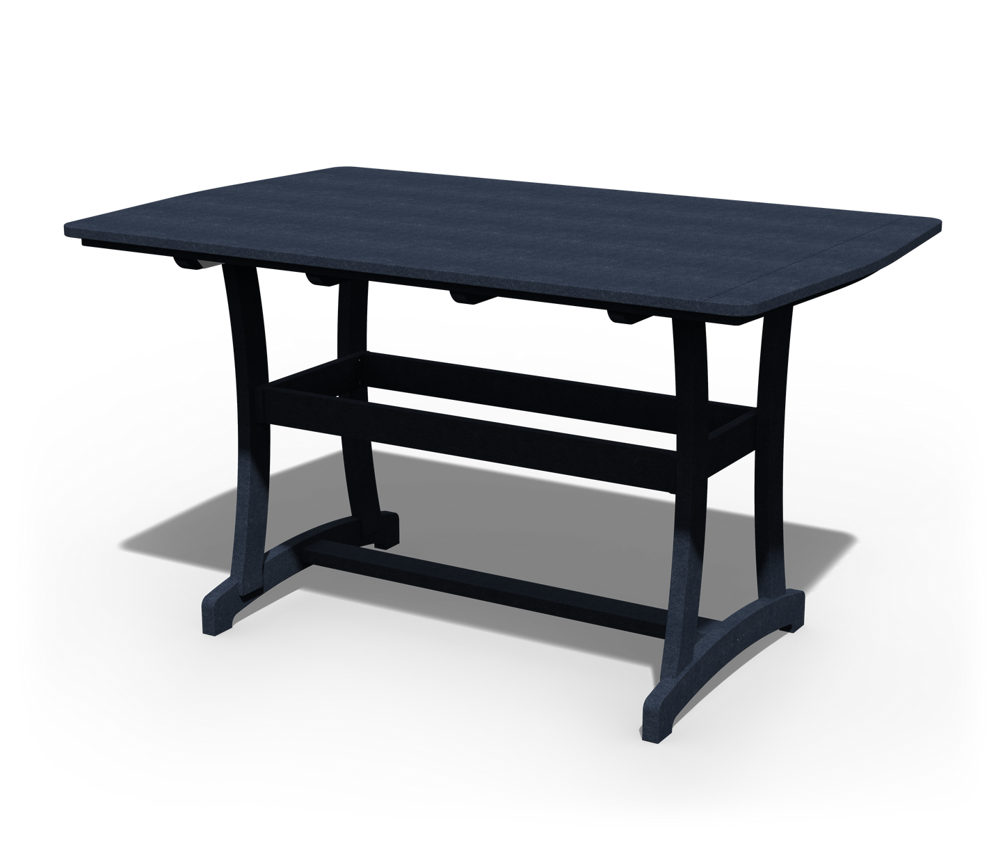 Patiova Recycled Plastic 4'x6' Legacy Bar Table - LEAD TIME TO SHIP 3 WEEKS