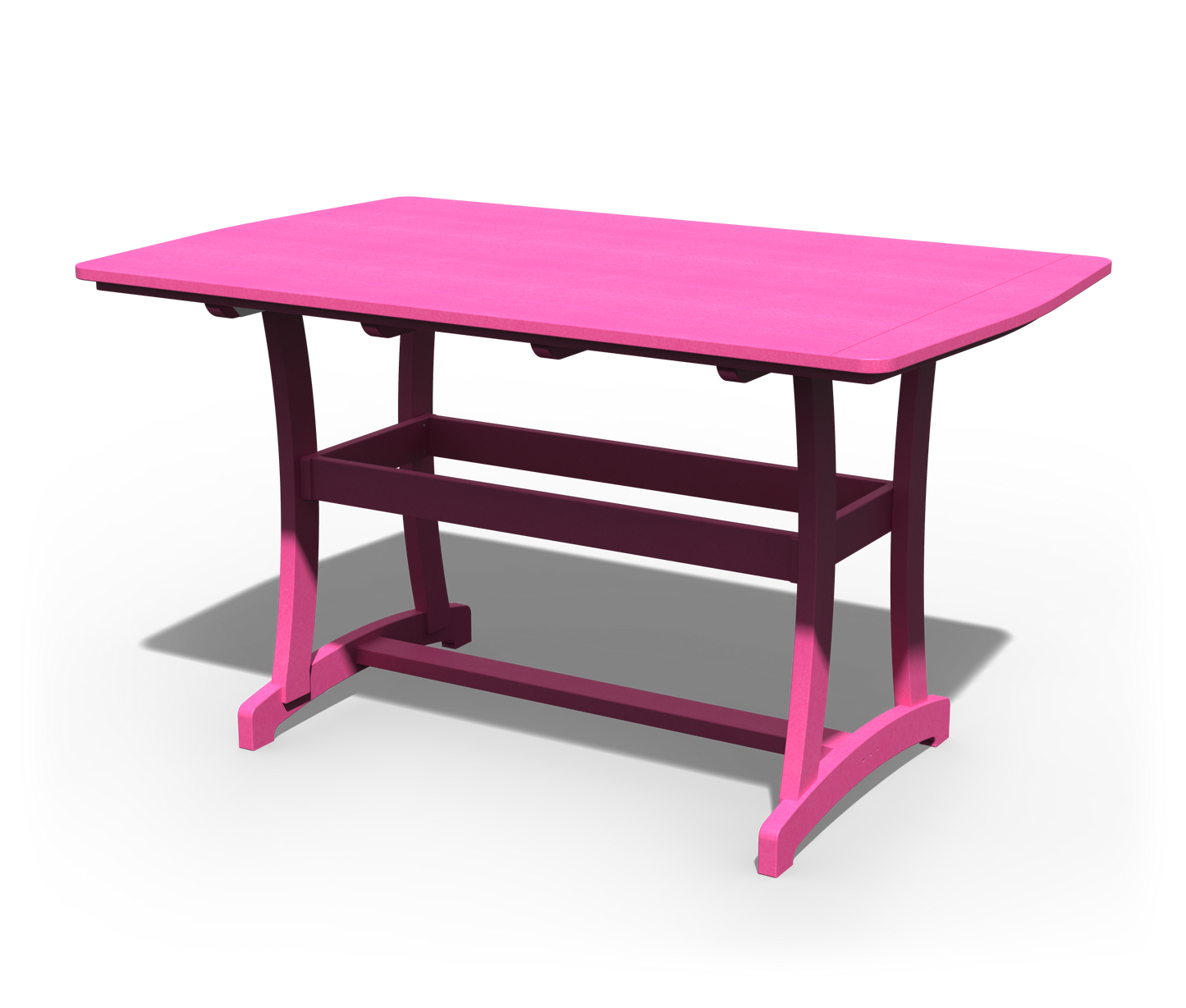 Patiova Recycled Plastic 4'x6' Legacy Bar Table - LEAD TIME TO SHIP 3 WEEKS