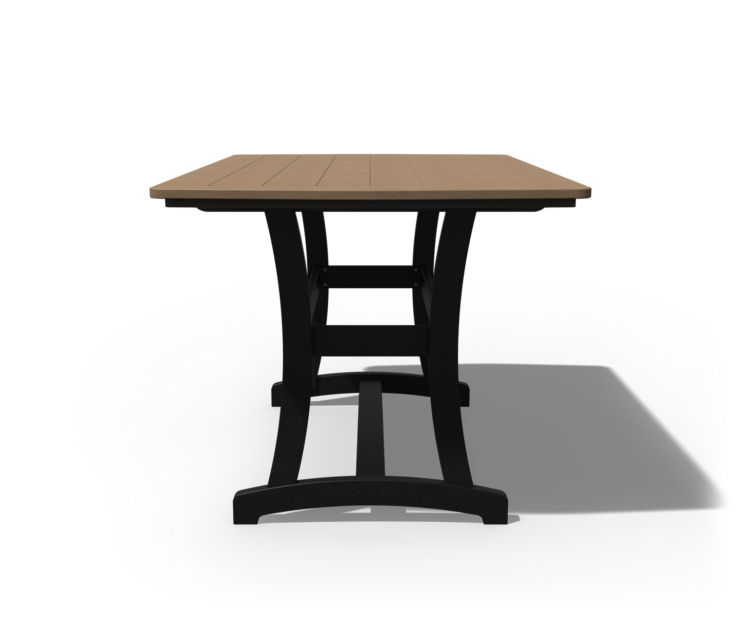 Patiova Recycled Plastic 4'x6' Legacy Bar Table - LEAD TIME TO SHIP 3 WEEKS