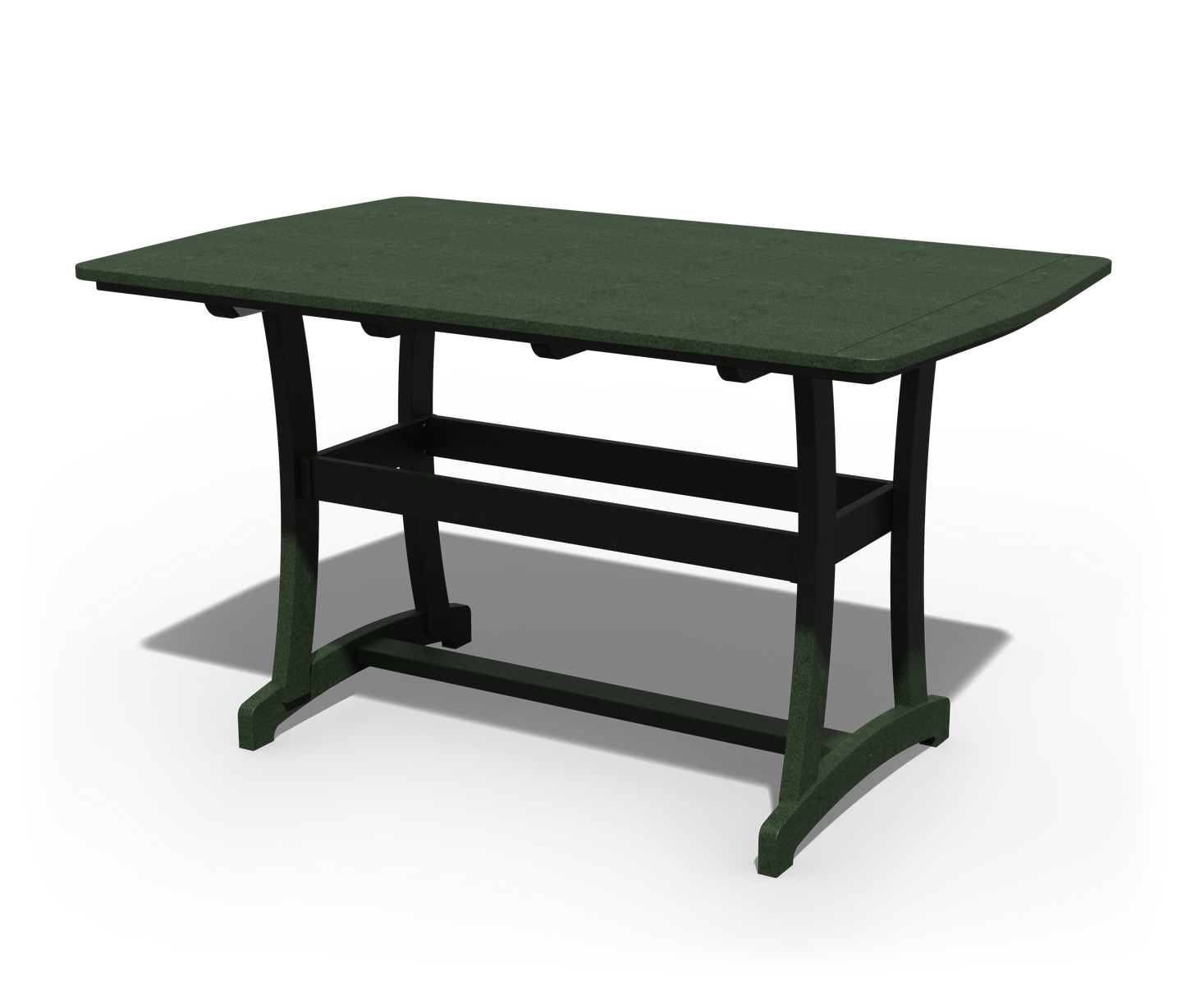Patiova Recycled Plastic 4'x6' Legacy Bar Table - LEAD TIME TO SHIP 3 WEEKS