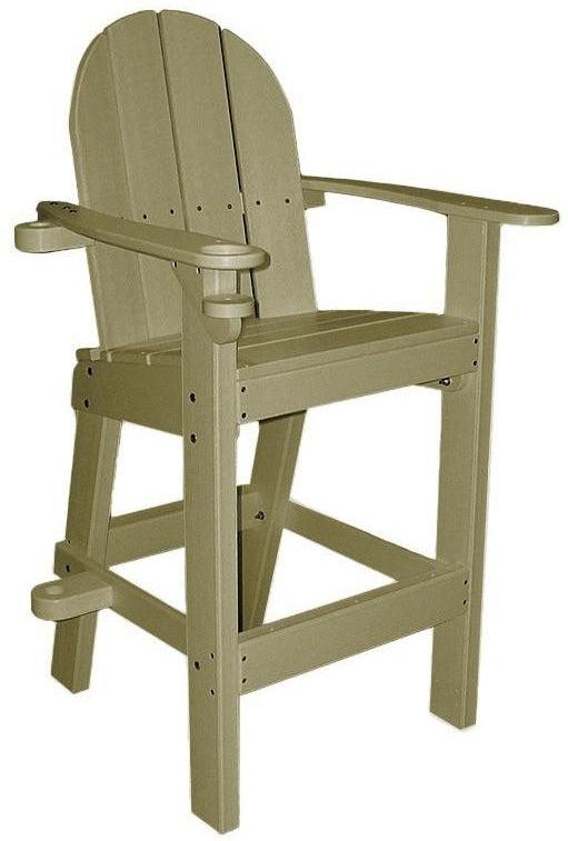 Tailwind Furniture Recycled Plastic Small Lifeguard Chair - LG 500 - Rocking Furniture