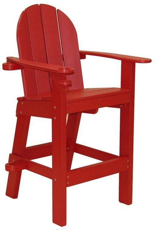 Tailwind Furniture Recycled Plastic Small Lifeguard Chair - LG 500 - Rocking Furniture