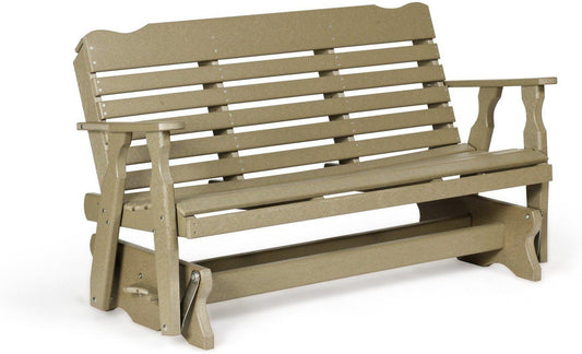 Leisure Lawns Amish Made Recycled Plastic 5' West Chester Glider Model #500 - LEAD TIME TO SHIP 4 WEEKS