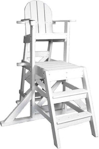 Tailwind Furniture Recycled Plastic MLG525 Medium Lifeguard Chair with Front Ladder - Rocking Furniture
