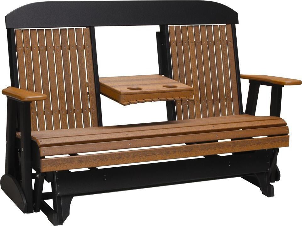 Luxcraft 5' Recycled Plastic Glider Chair Collection