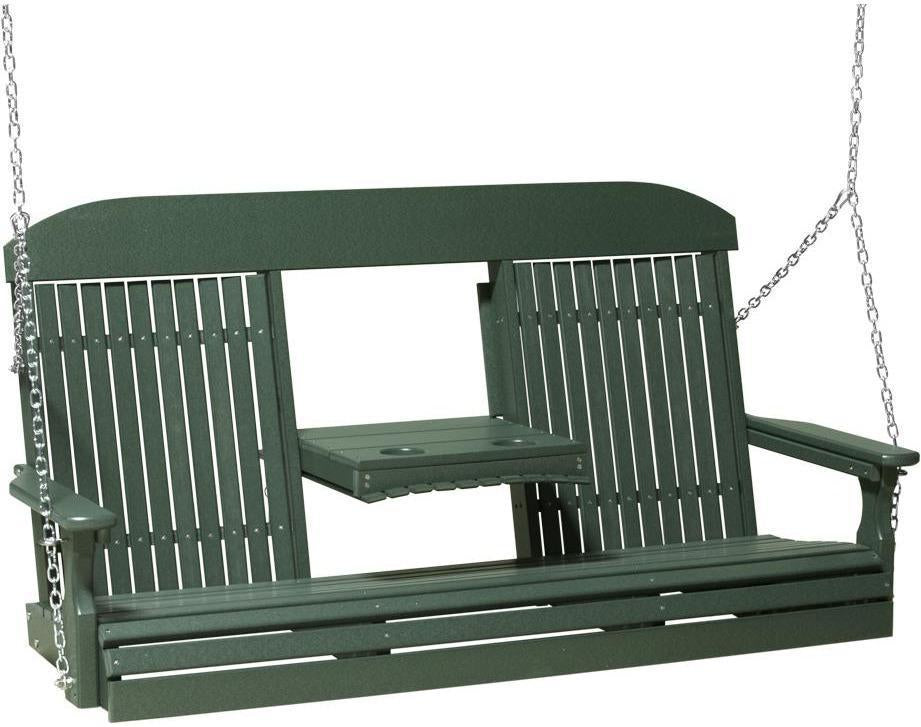 poly 5ft classic swing green