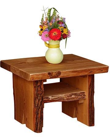 A&L Furniture Blue Mountain Sunrise Thicket Amish Handmade Locust Side Table - LEAD TIME TO SHIP 10 BUSINESS DAYS