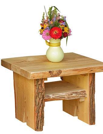 A&L Furniture Blue Mountain Sunrise Thicket Amish Handmade Locust Side Table - LEAD TIME TO SHIP 10 BUSINESS DAYS