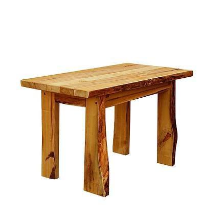 A&L Furniture Co. Blue Mountain 4' Autumnwood Amish Handmade Locust Table - LEAD TIME TO SHIP 10 BUSINESS DAYS