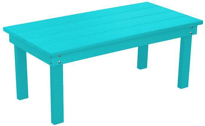 A&L Furniture Co. Amish Made Poly Hampton Coffee Table - LEAD TIME TO SHIP 10 BUSINESS DAYS