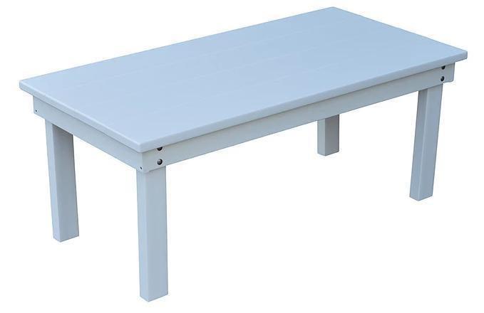 Bryton Park Poly Furniture Amish Made Poly Hampton Coffee Table - LEAD TIME TO SHIP 10 BUSINESS DAYS