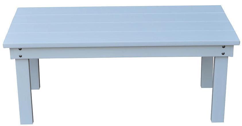 Bryton Park Poly Furniture Amish Made Poly Hampton Coffee Table - LEAD TIME TO SHIP 10 BUSINESS DAYS