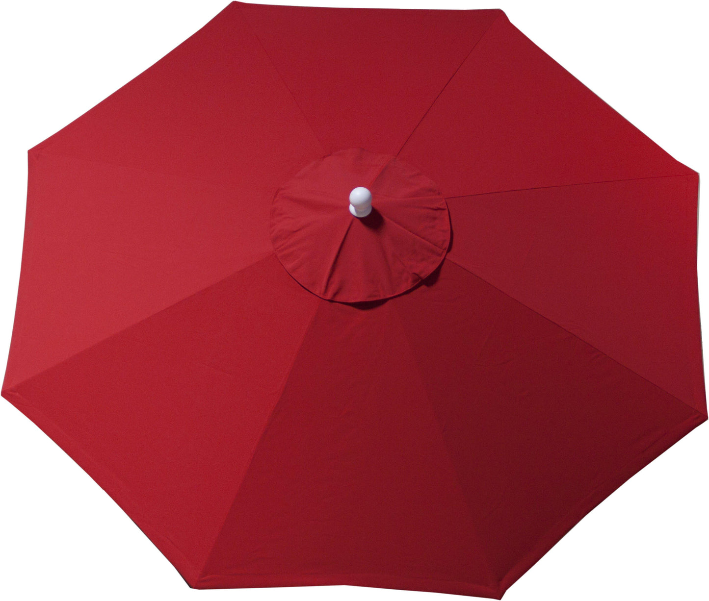 LuxCraft Aluminum Crank Lift Push Button Tilt 9' Market Umbrella - LEAD TIME TO SHIP 10 to 12 BUSINESS DAYS