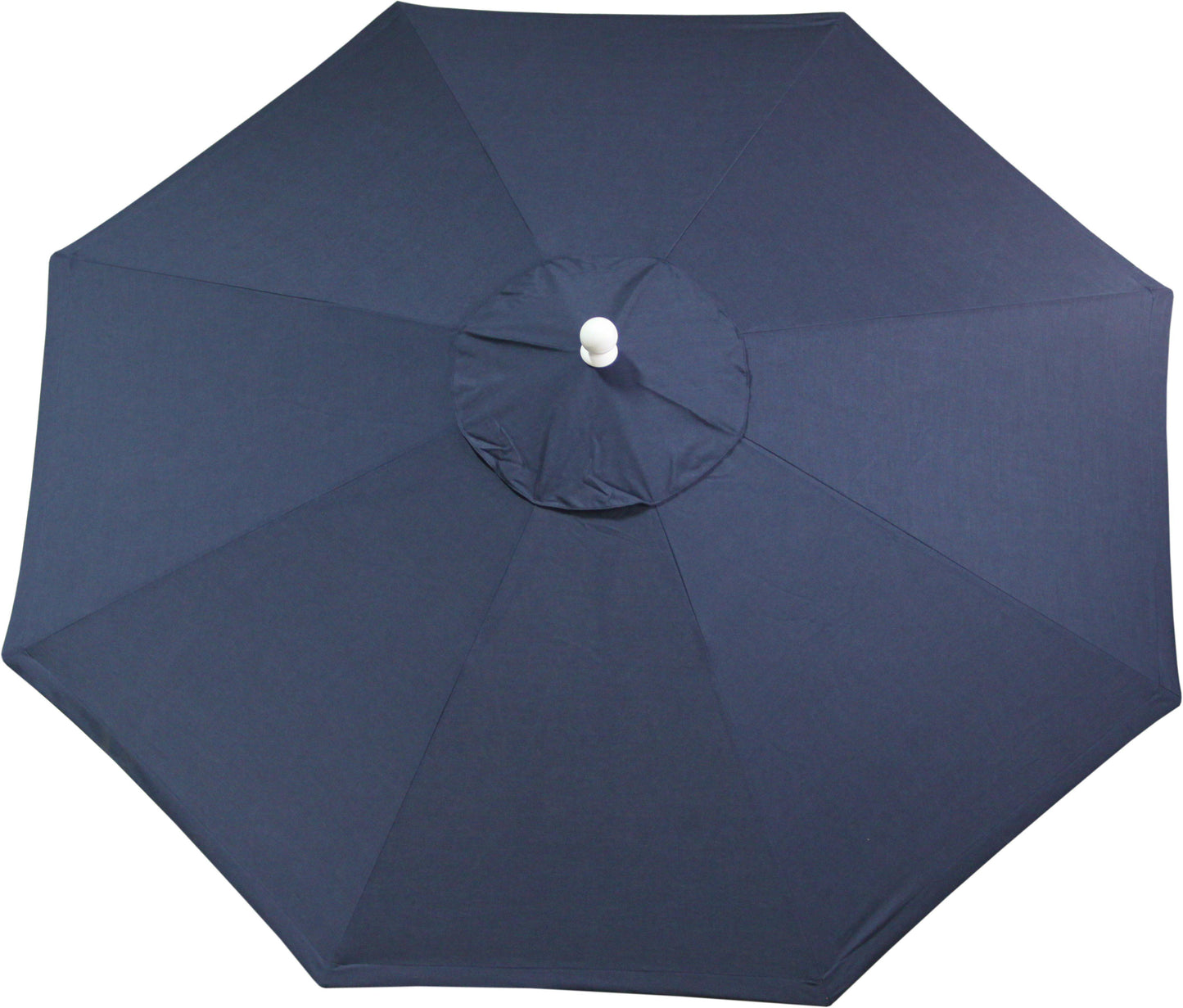 LuxCraft Aluminum Crank Lift Push Button Tilt 9' Market Umbrella - LEAD TIME TO SHIP 10 to 12 BUSINESS DAYS