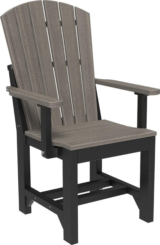 LuxCraft Recycled Plastic Adirondack Arm Chair (DINING HEIGHT) - LEAD TIME TO SHIP 3 TO 4 WEEKS