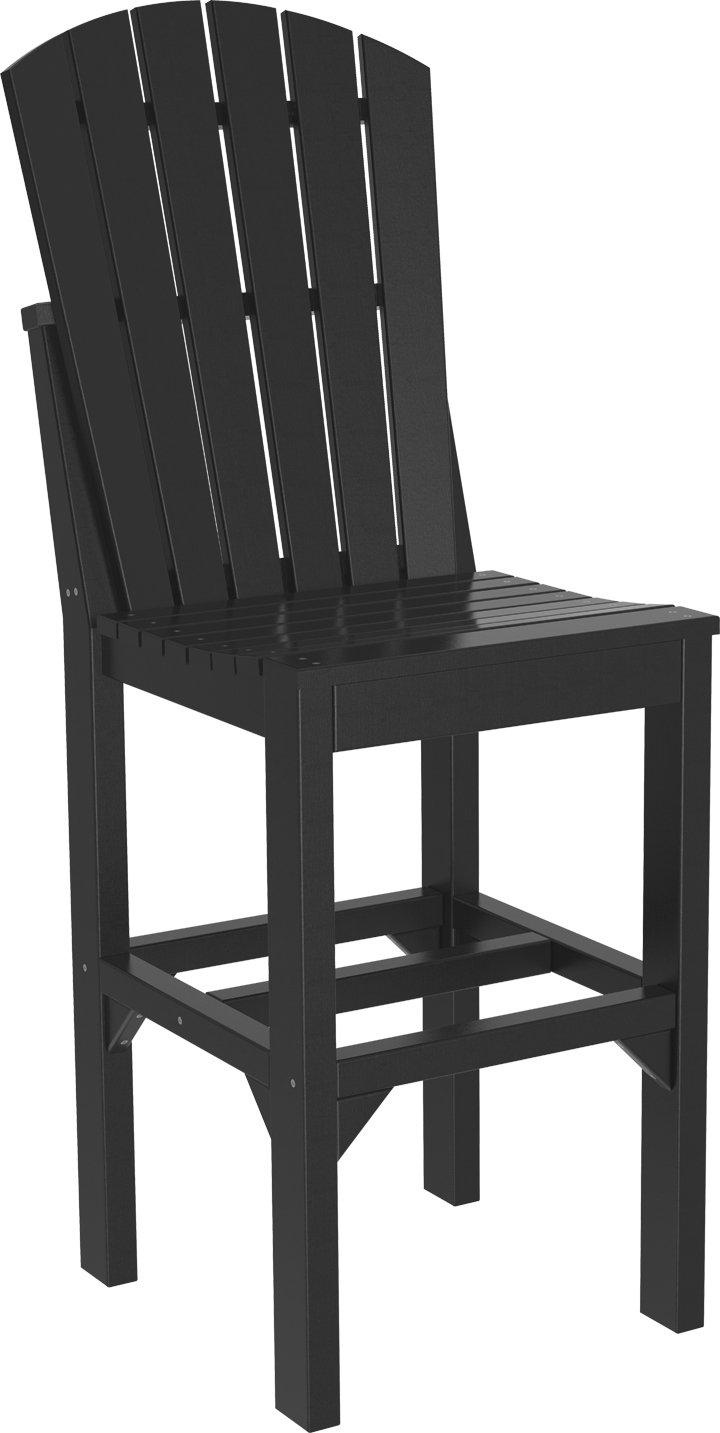 LuxCraft Recycled Plastic Adirondack Side Chair (BAR HEIGHT) - LEAD TIME TO SHIP 3 TO 4 WEEKS