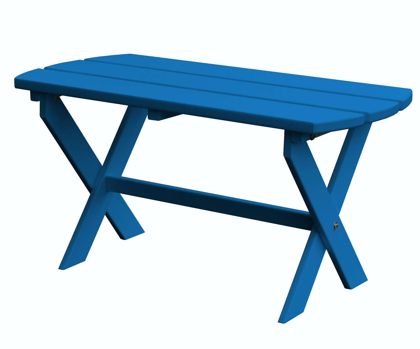 Bryton Park Poly Furniture Amish Made Poly Folding Oval Coffee Table - LEAD TIME TO SHIP 10 BUSINESS DAYS