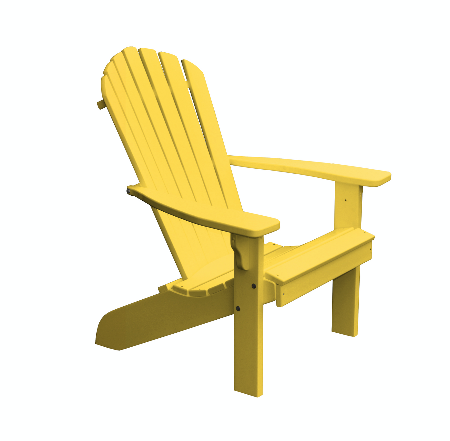 A&L Furniture Co. Amish Made Recycled Plastic Fanback Adirondack Chair - LEAD TIME TO SHIP 10 BUSINESS DAYS