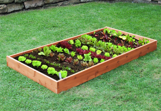 A&L Furniture Co. Western Red Cedar Single Layer Raised Garden Bed - LEAD TIME TO SHIP 4 WEEKS OR LESS
