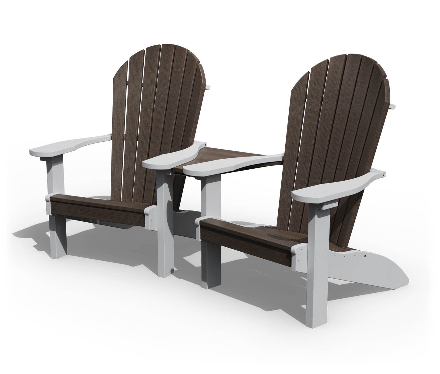 Patiova Recycled Plastic Adirondack Chair Centerpiece (CHAIRS SOLD SEPARATELY) - LEAD TIME TO SHIP 3 WEEKS