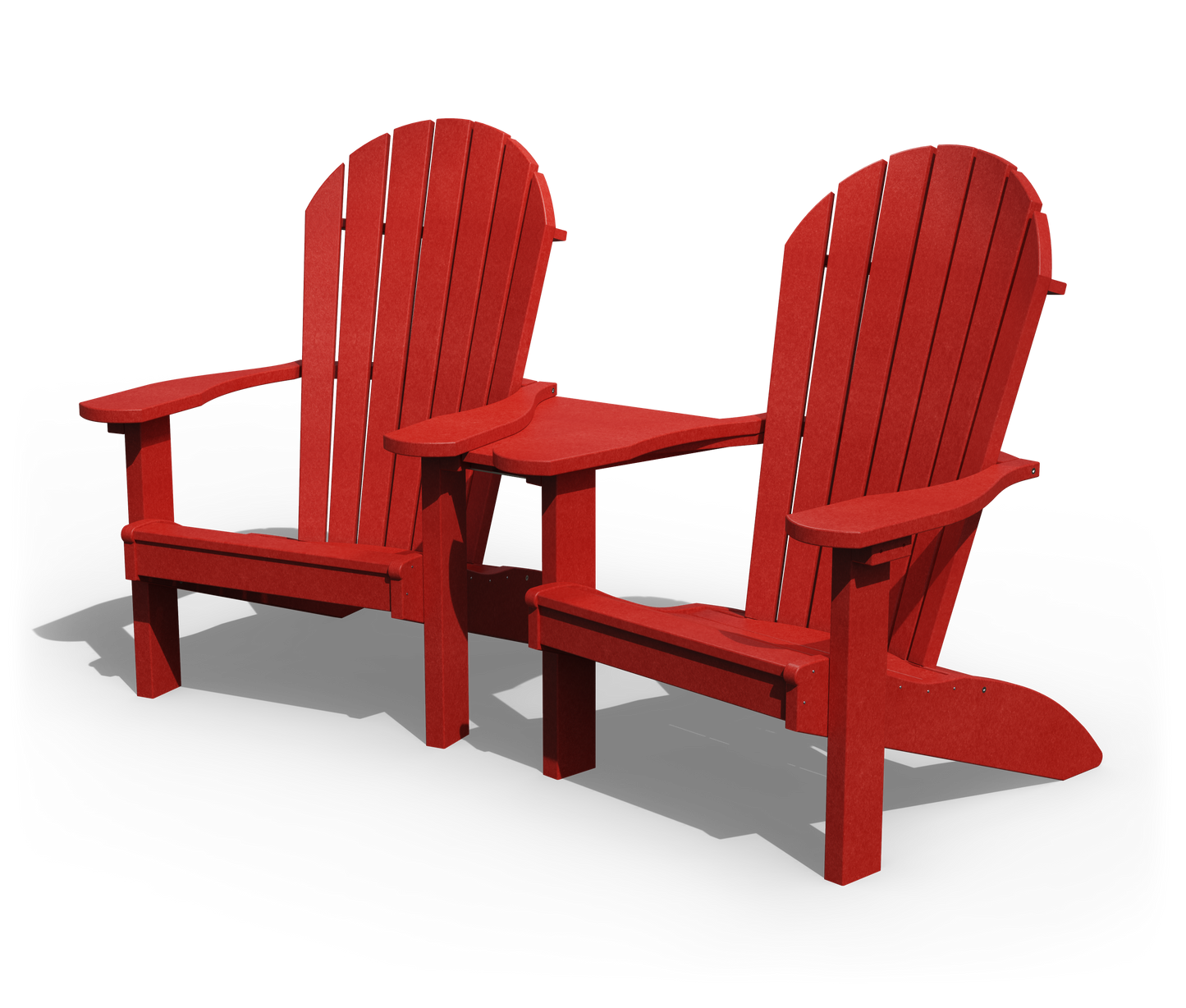 Patiova Recycled Plastic Adirondack Chair Centerpiece (CHAIRS SOLD SEPARATELY) - LEAD TIME TO SHIP 3 WEEKS