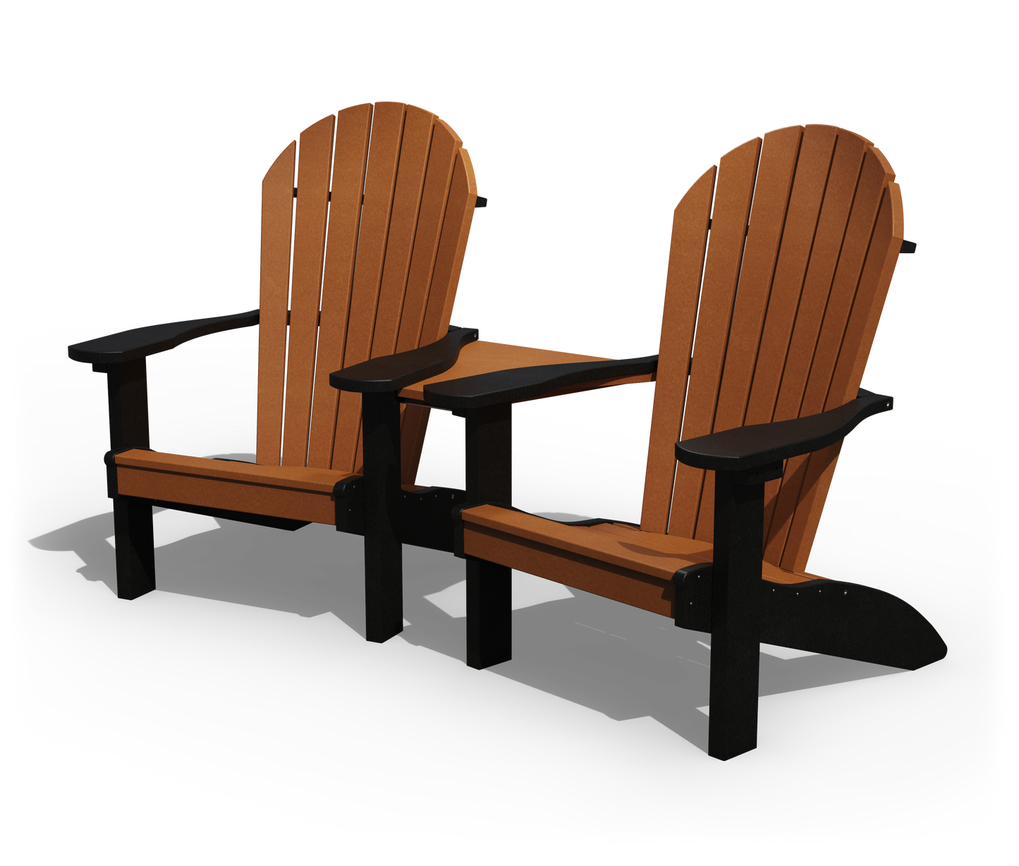 Patiova Recycled Plastic Adirondack Chair Centerpiece (CHAIRS SOLD SEPARATELY) - LEAD TIME TO SHIP 3 WEEKS