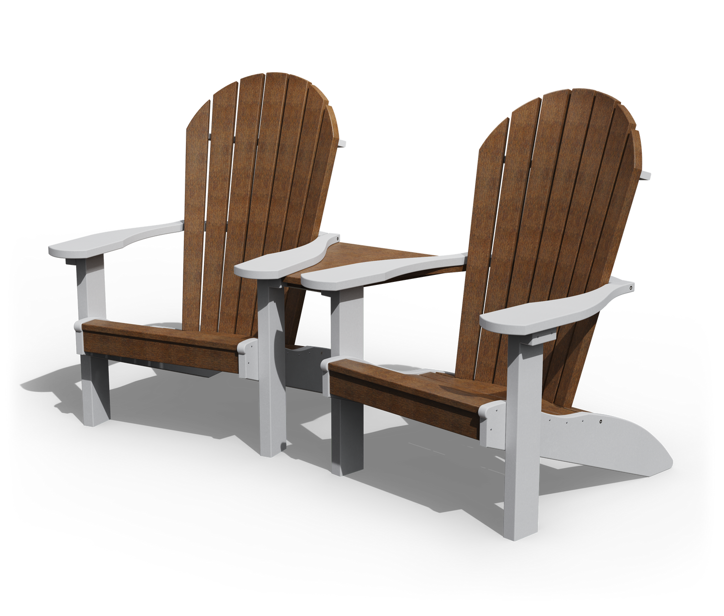 Patiova Recycled Plastic Adirondack Chair Centerpiece (CHAIRS SOLD SEPARATELY) - LEAD TIME TO SHIP 3 WEEKS
