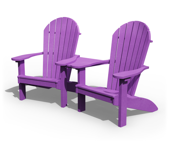 Purple resin discount adirondack chairs