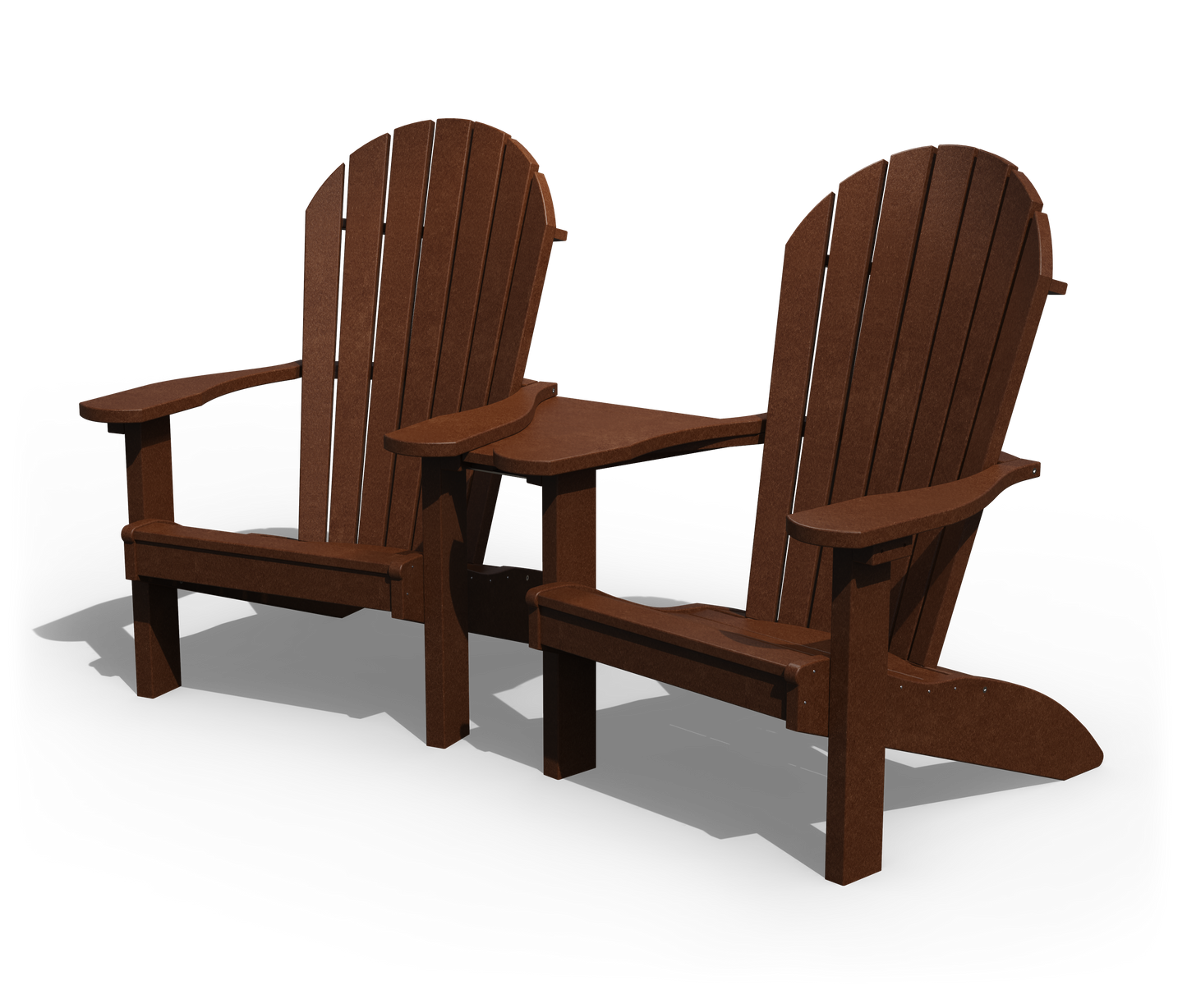 Patiova Recycled Plastic Adirondack Chair Centerpiece (CHAIRS SOLD SEPARATELY) - LEAD TIME TO SHIP 3 WEEKS