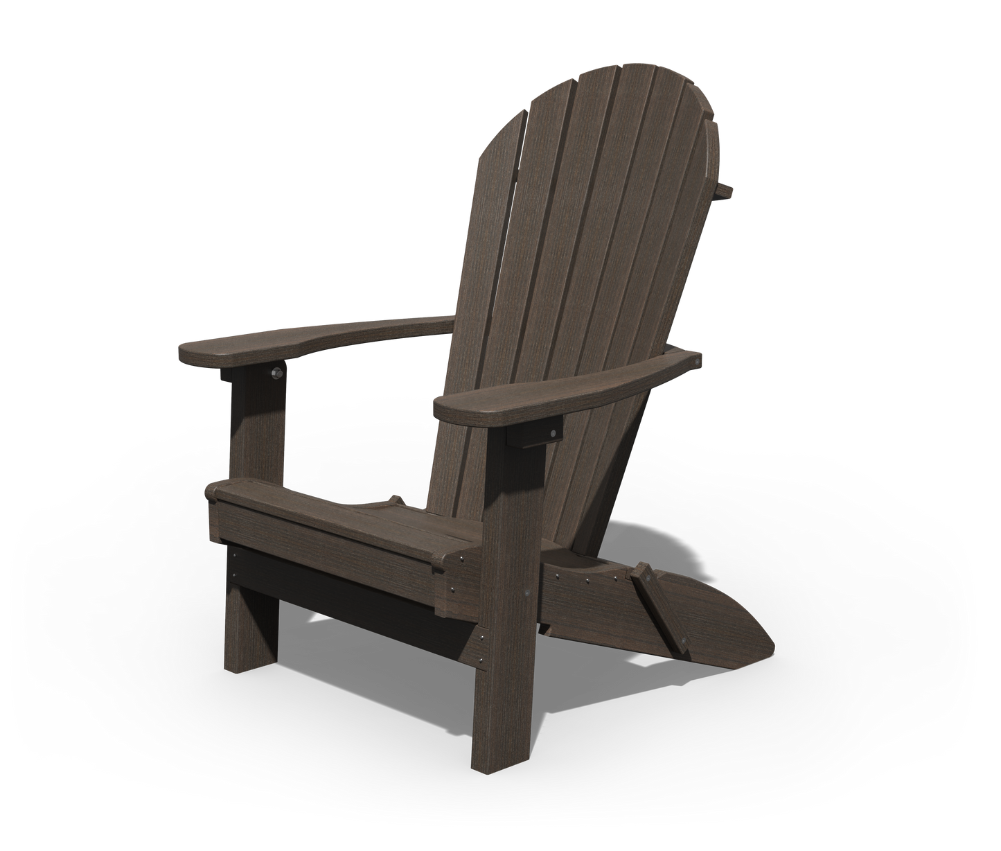 Patiova Recycled Plastic Amish Crafted Adirondack Folding Chair - LEAD TIME TO SHIP 3 WEEKS