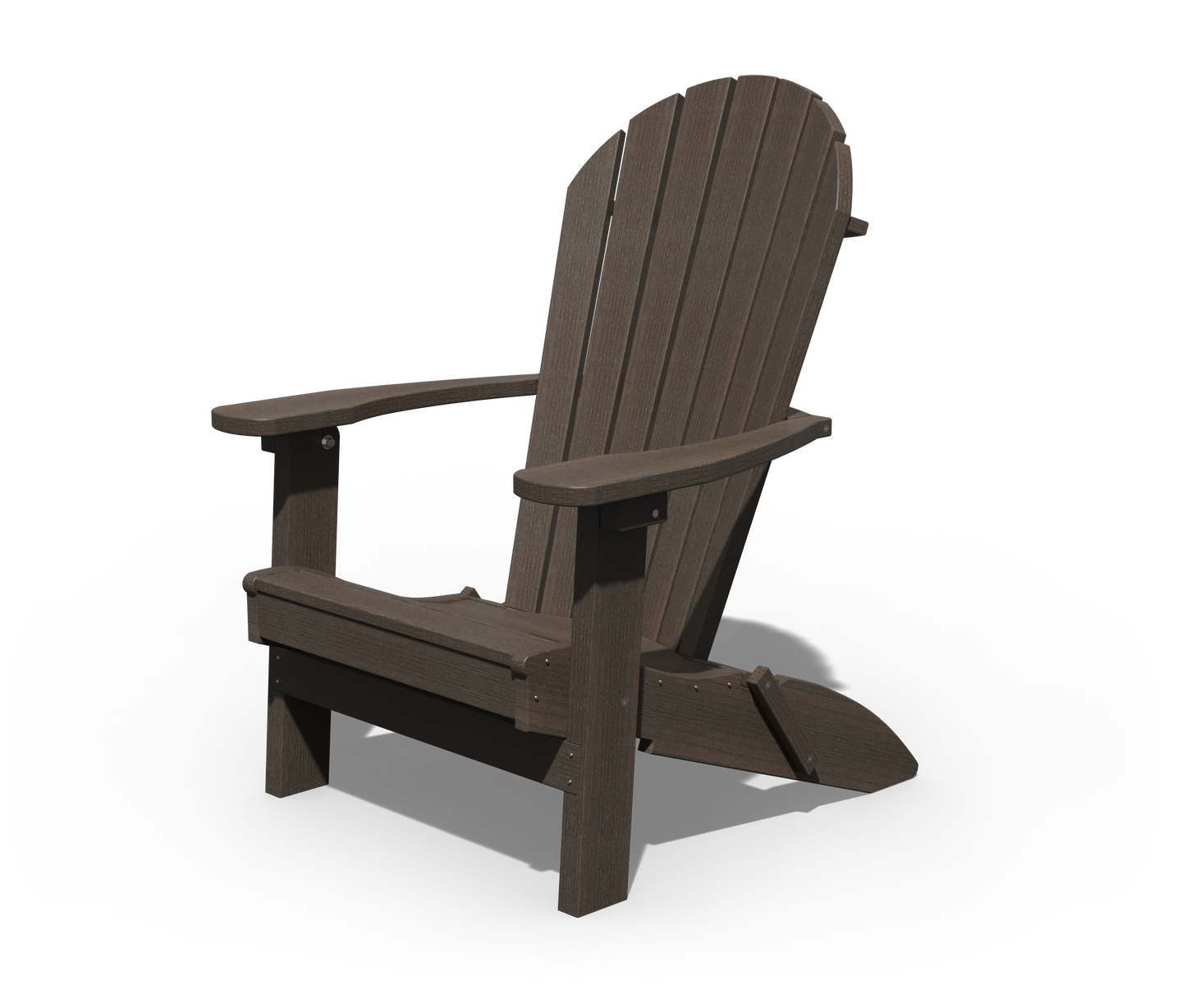 Patiova Recycled Plastic Amish Crafted Adirondack Folding Chair - LEAD TIME TO SHIP 4 WEEKS
