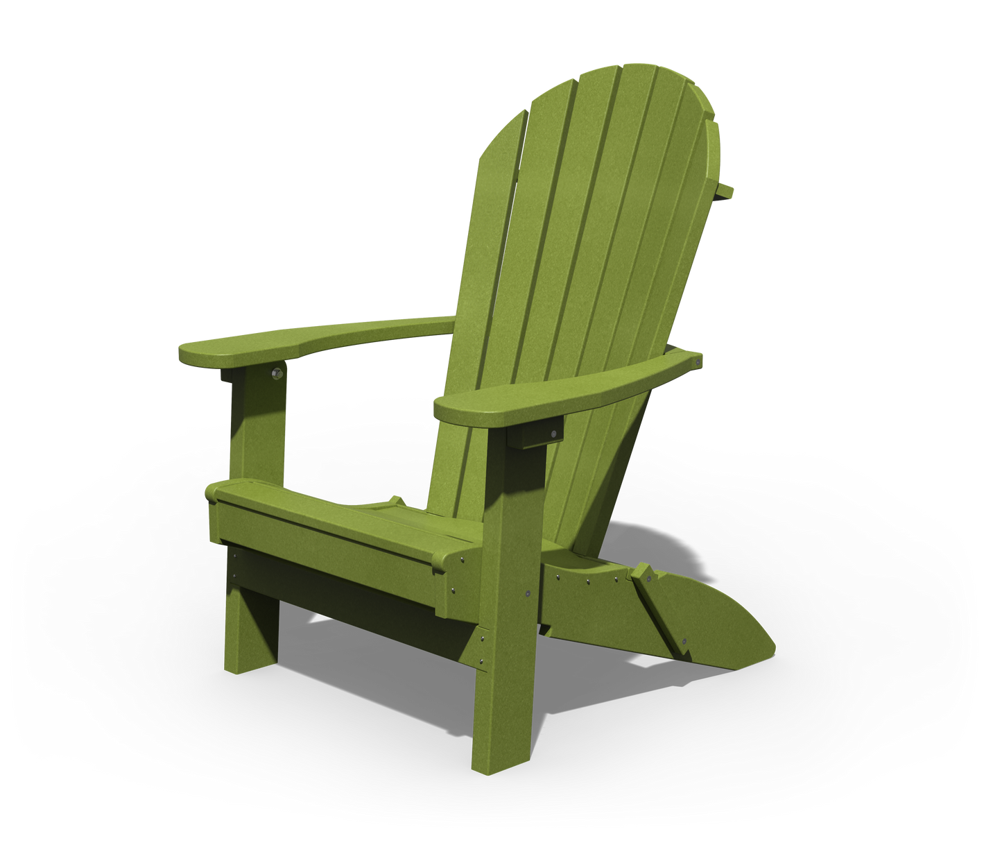 Patiova Recycled Plastic Amish Crafted Adirondack Folding Chair - LEAD TIME TO SHIP 3 WEEKS