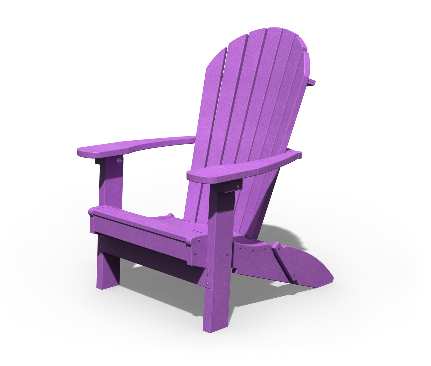 Patiova Recycled Plastic Amish Crafted Adirondack Folding Chair - LEAD TIME TO SHIP 3 WEEKS