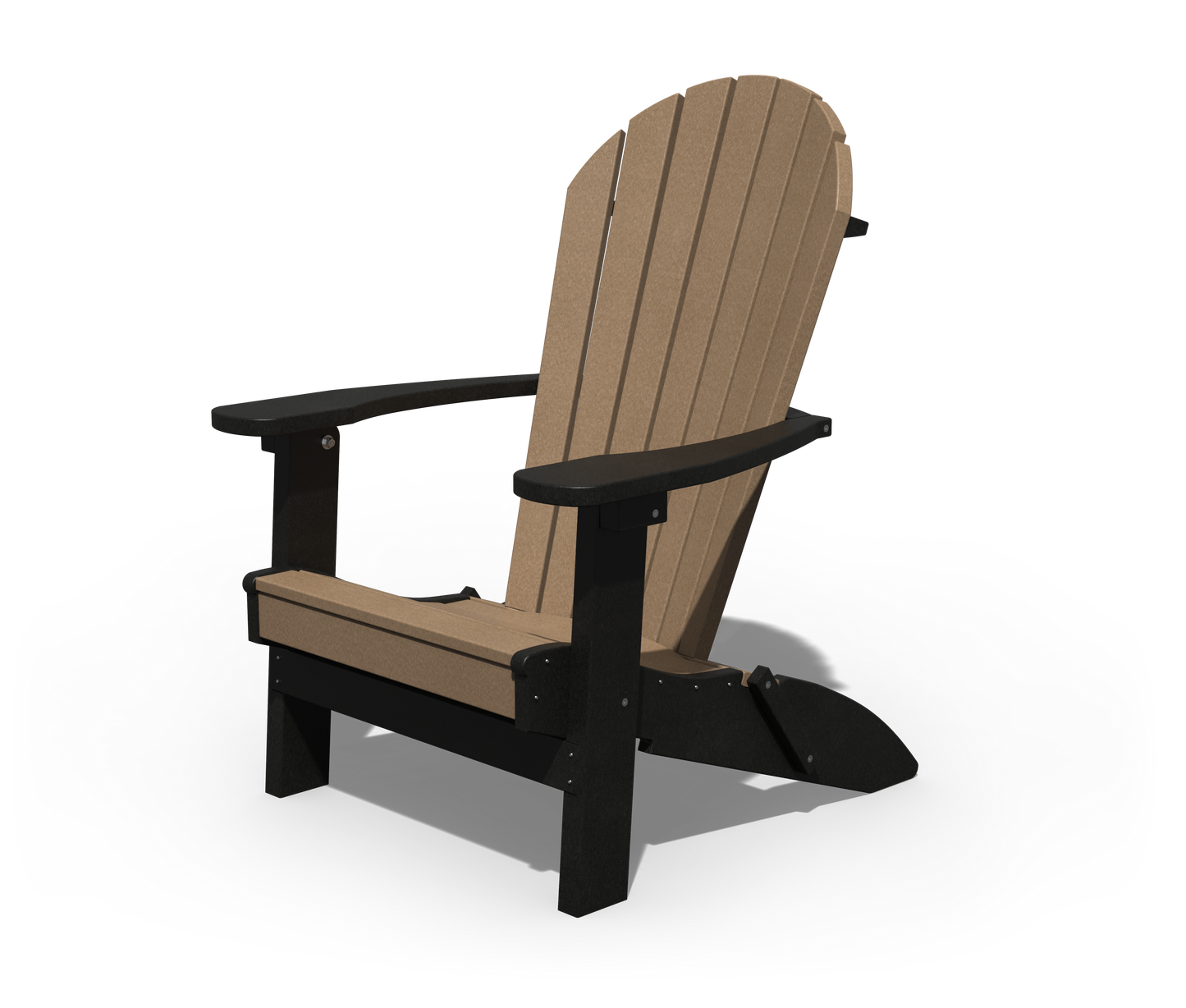 Patiova Recycled Plastic Amish Crafted Adirondack Folding Chair - LEAD TIME TO SHIP 4 WEEKS