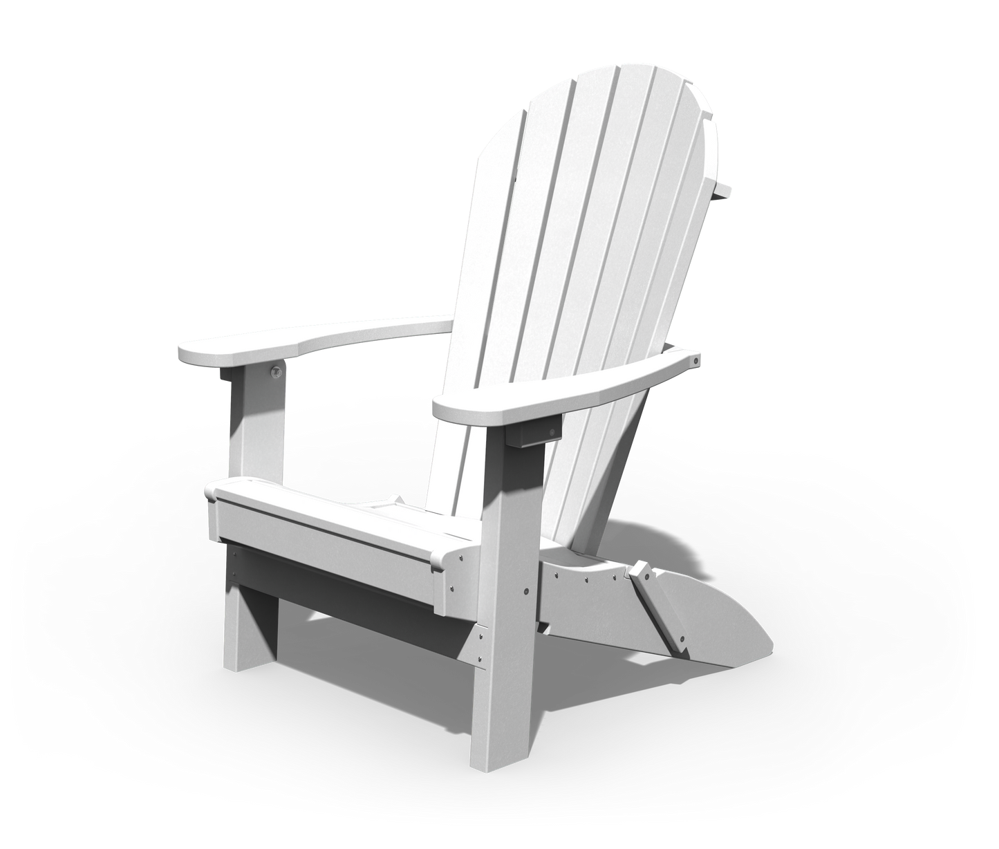 Patiova Recycled Plastic Amish Crafted Adirondack Folding Chair - LEAD TIME TO SHIP 3 WEEKS