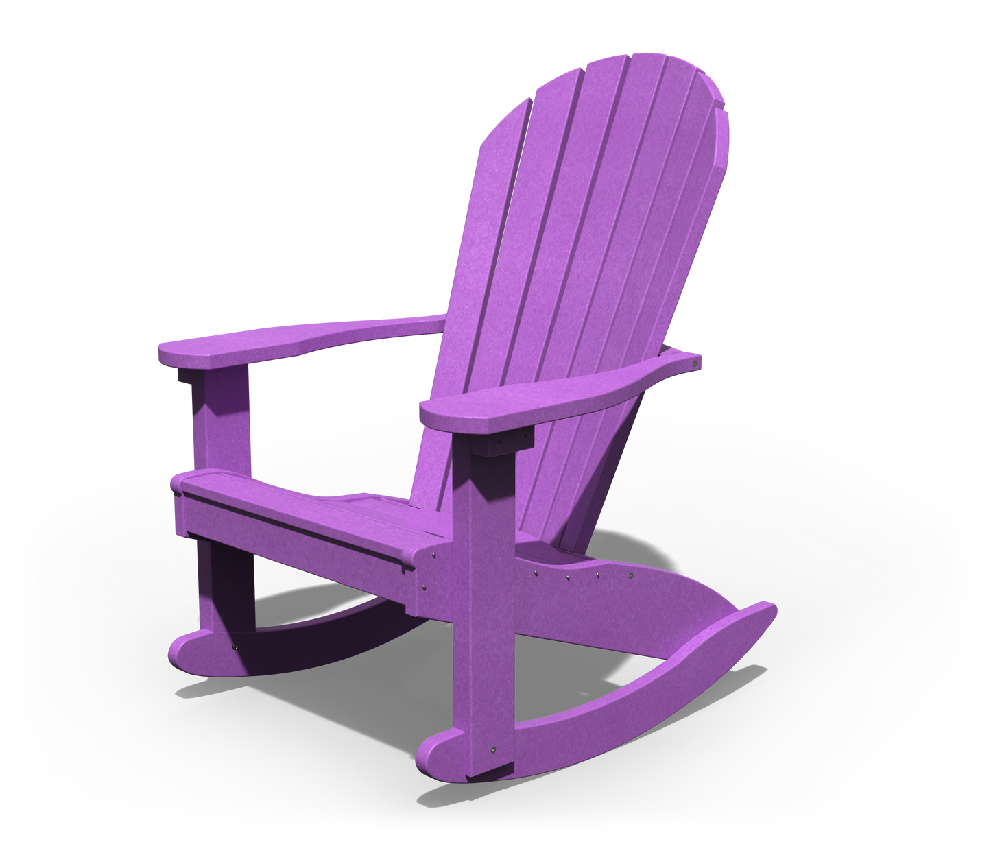 Patiova Recycled Plastic Adirondack Rocking Chair - LEAD TIME TO SHIP 4 WEEKS
