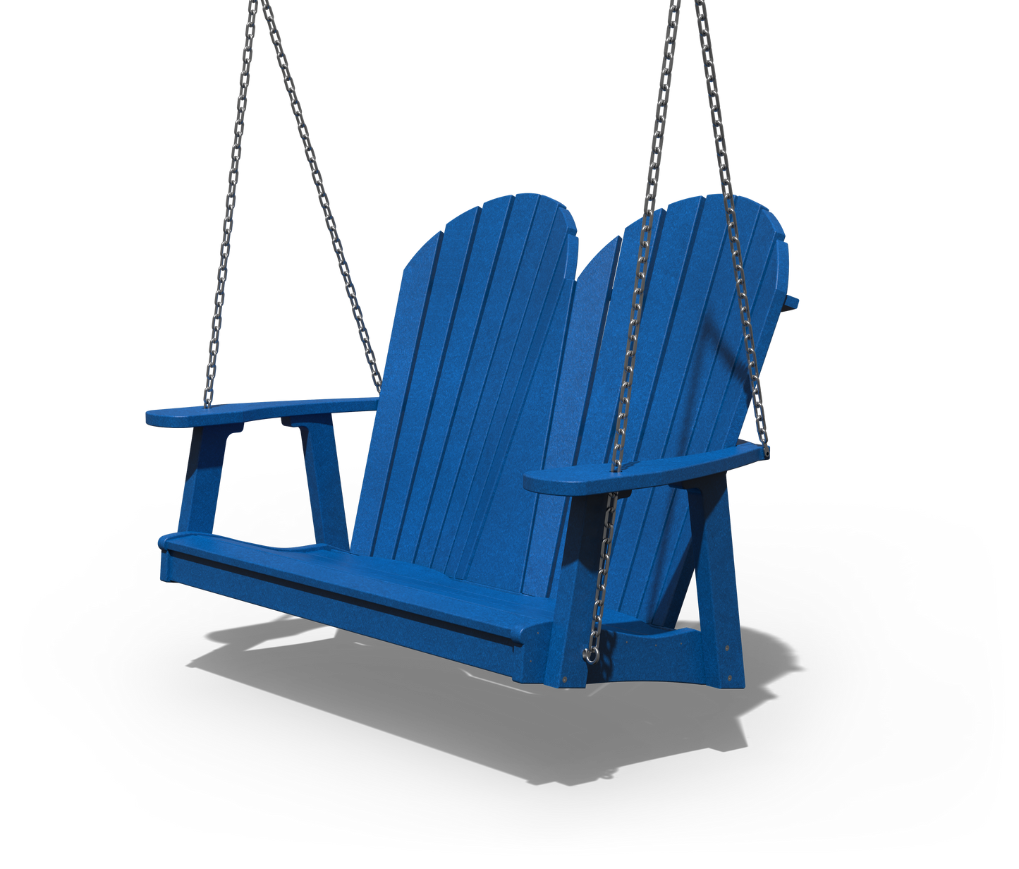 Patiova Recycled Plastic 4' Adirondack Hanging Swing - LEAD TIME TO SHIP 4 WEEKS